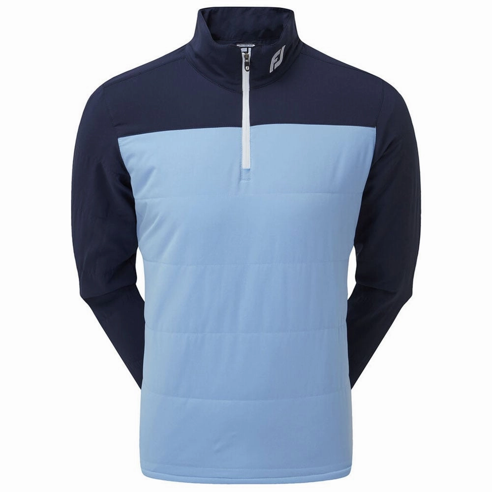 Stylish Comfort FootJoy Thermal Mid-Layer - Navy/Sky/White