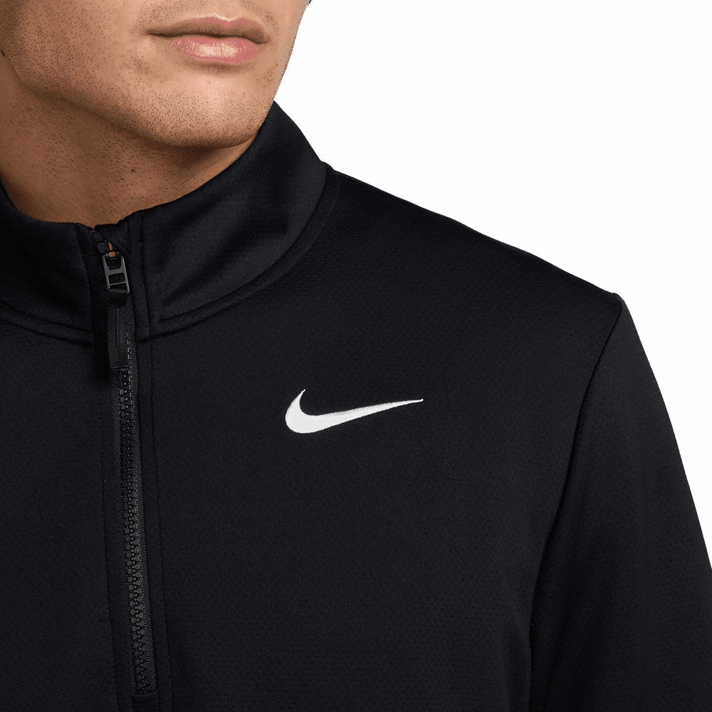 Cozy Layers product dancing suitable rhythm Nike Victory Dri-FIT Therma Flex 1/2 Zip Pullover - Black/Black/White