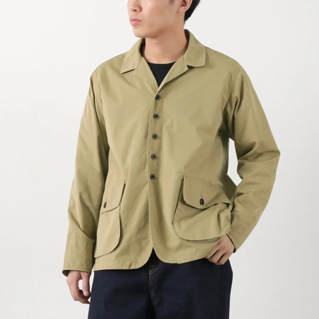 FOB FACTORY / F2439 Cotton Nylon Packable Field Jacket Flexible Articulated Elbows