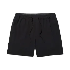 Stance Complex 7in Hybrid Shorts - Black Airy Design Relaxed Vibe
