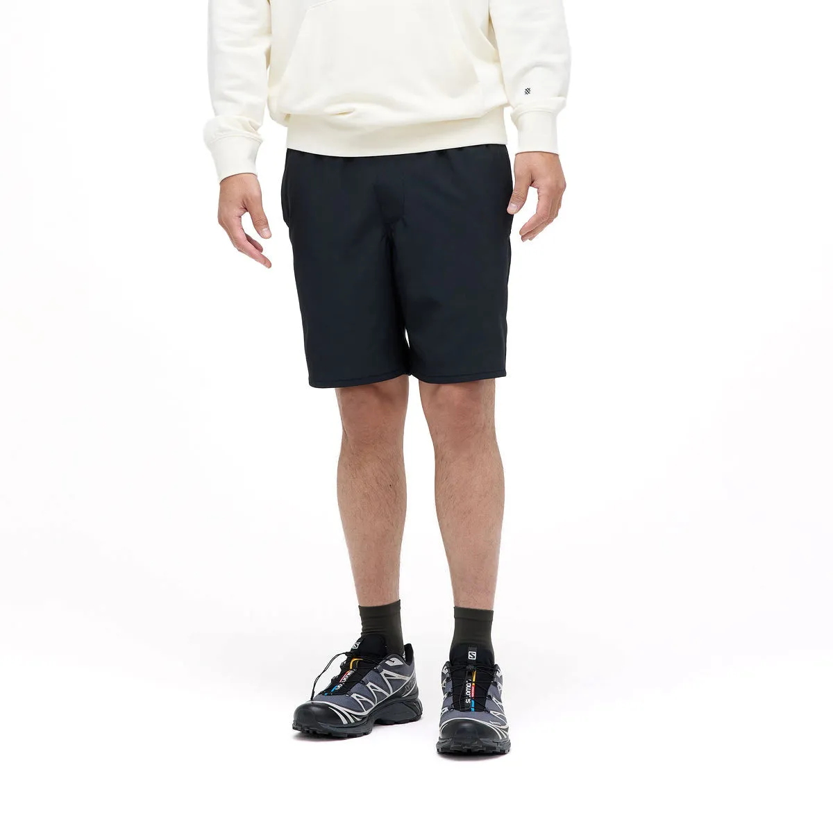 Stance Complex 7in Hybrid Shorts - Black SeamlessConstruction Easy Care Fabric Finish