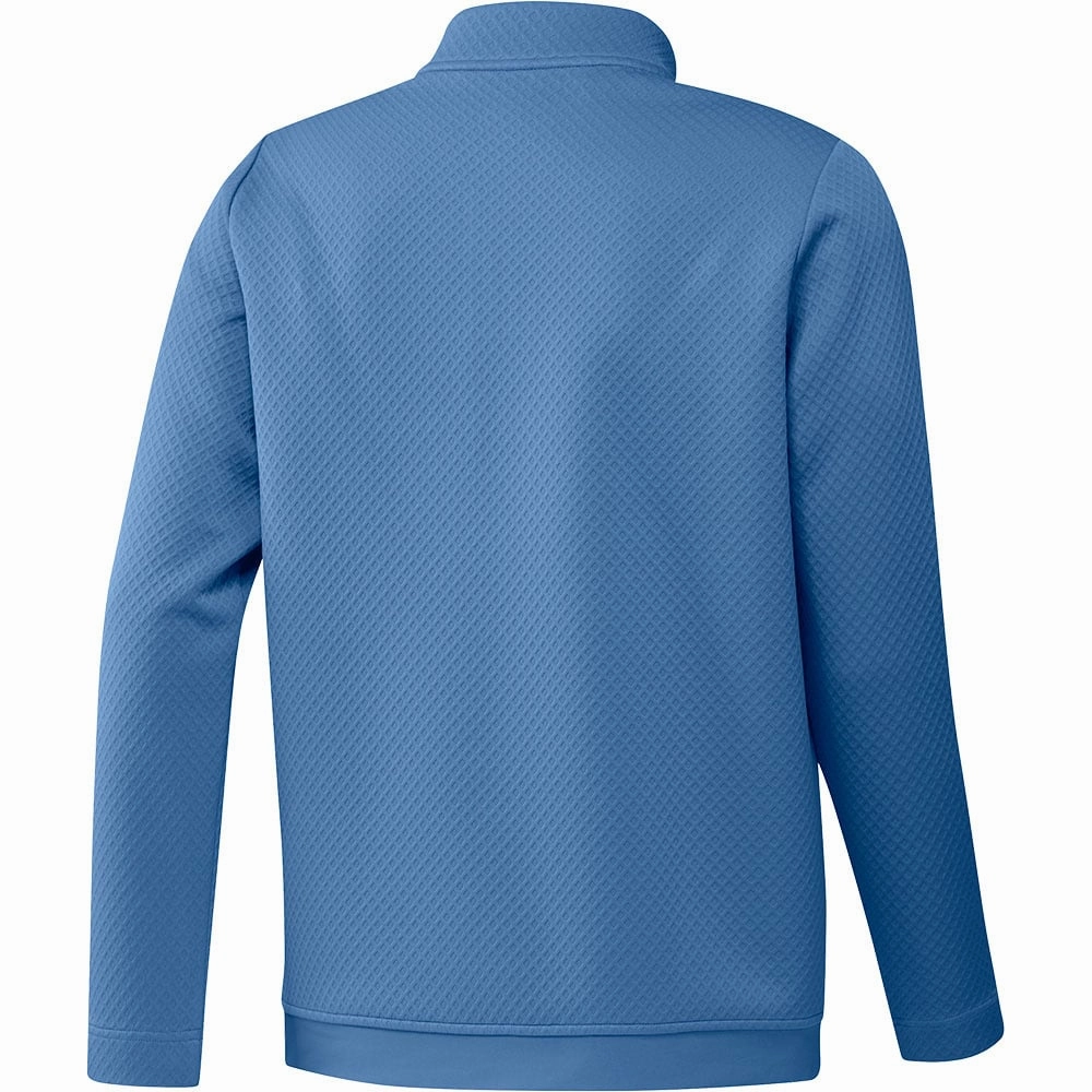 adidas DWR 1/4 Zip Pullover - Focus Blue Casual Layers Fashion Piece