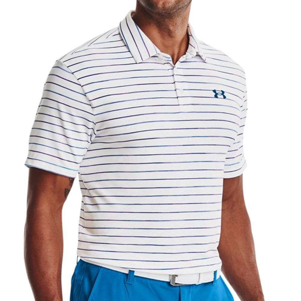 Comfy Layer Wear Under Armour Playoff Polo Shirt 2.0 - White/Hendrix