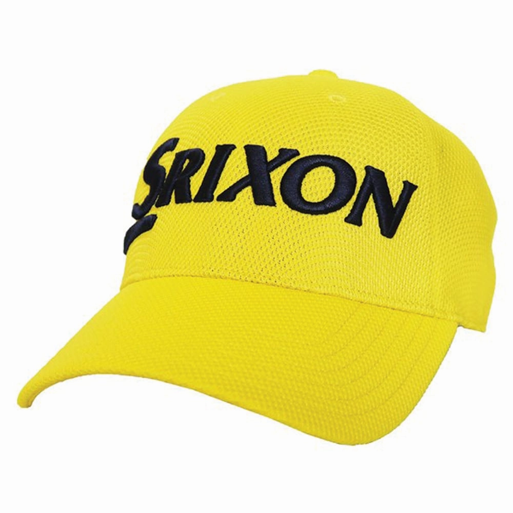Srixon One Touch Cap - Yellow/Navy Sharp Fit Clean Fashion