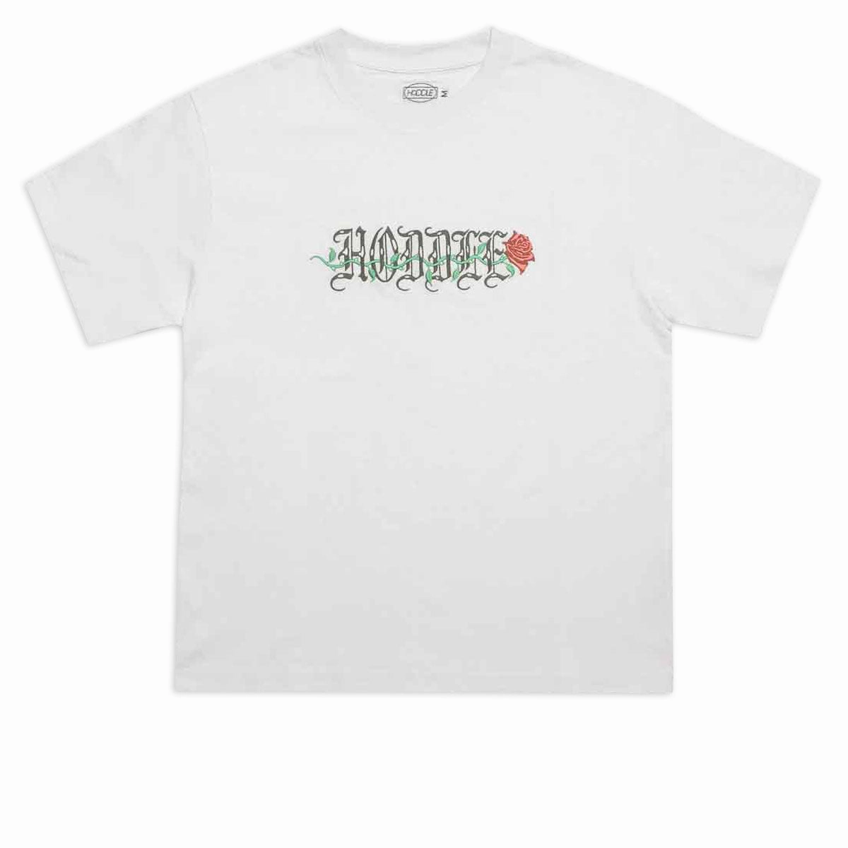 Hypoallergenic Textile mix and match Hoddle Rose T-Shirt - White