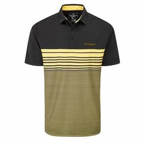 Stuburt Egerton Polo Shirt - Onyx Hydrophobic coating Layering Must-Have