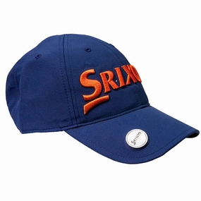 Essential Style Basic Cool Srixon Ball Marker Cap - Navy/Orange