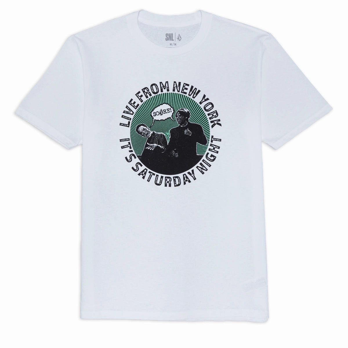 Fashion Layer Volcom SNL50 Roxbury T-Shirt - White