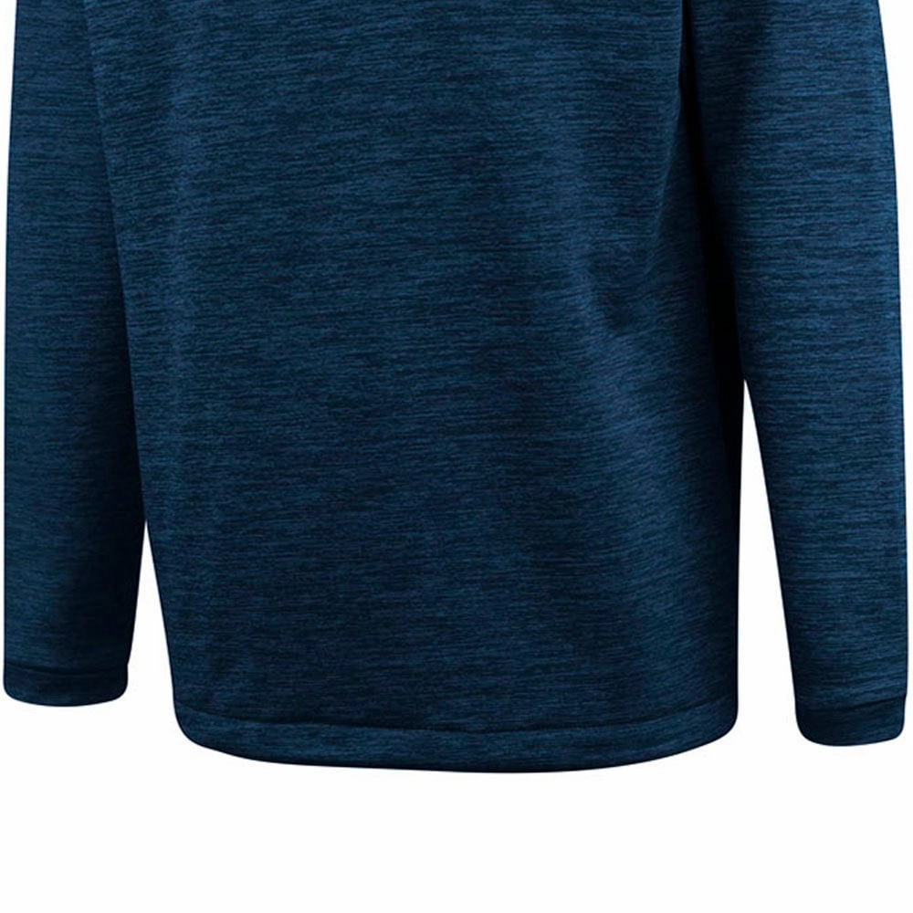 product home friendly comfort Island Green Top Layer With Padded Yoke Pullover - Navy Marl