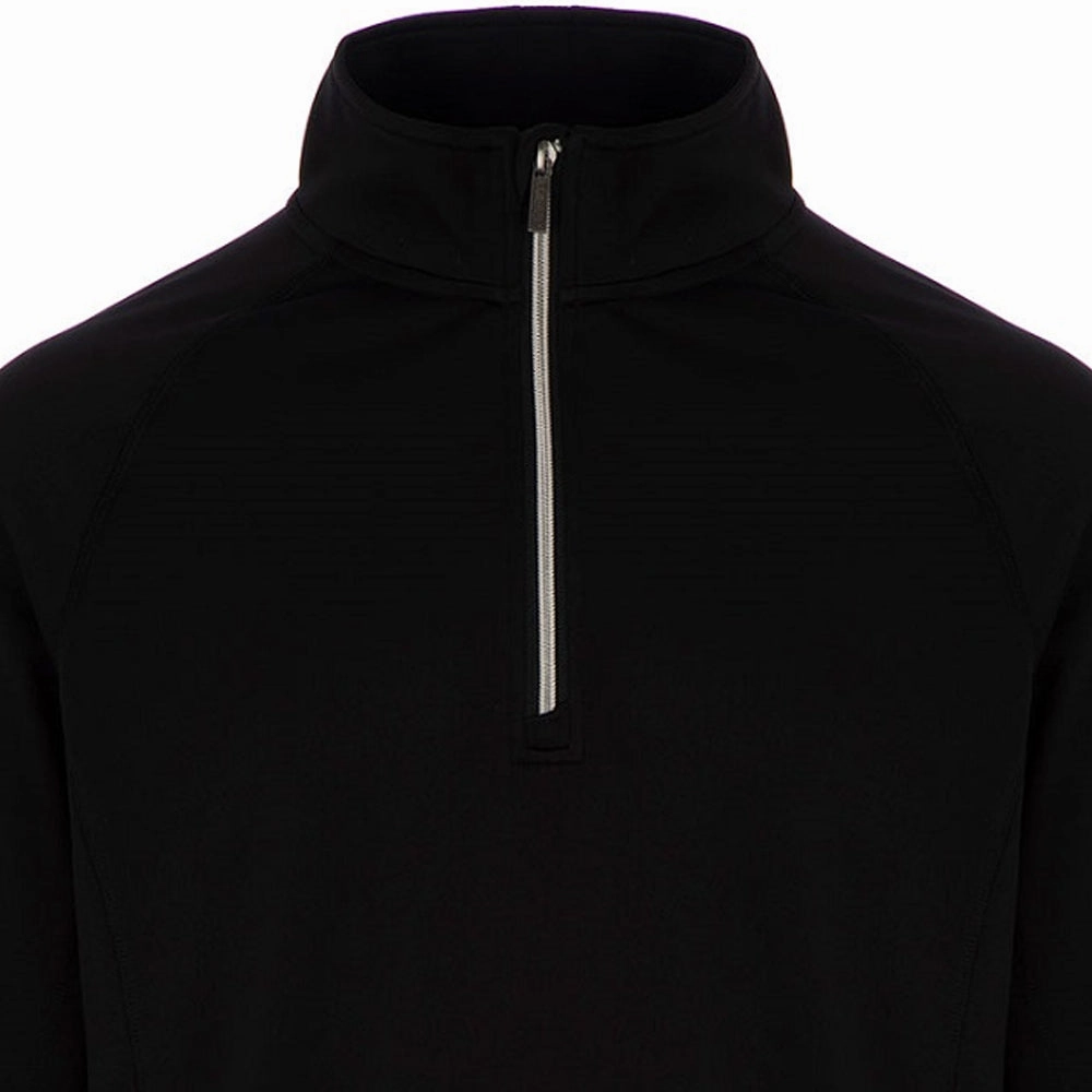 Fitted Cut product couple intimacy ProQuip Pro Tech 1/2 Zip Pullover - Black