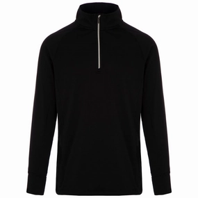 Trendy Top ProQuip Pro Tech 1/2 Zip Pullover - Black