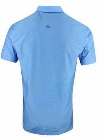 Katana Golf Mens Palm Print Polo Effortless Layer All-Day Wear