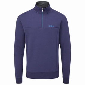 Oscar Jacobson Hawkes Tour Pullover - Navy Layer Active