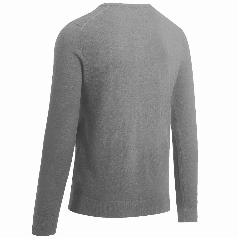 Callaway Merino Wool V-Neck Pullover - Griffin Grey Outdoor Essential