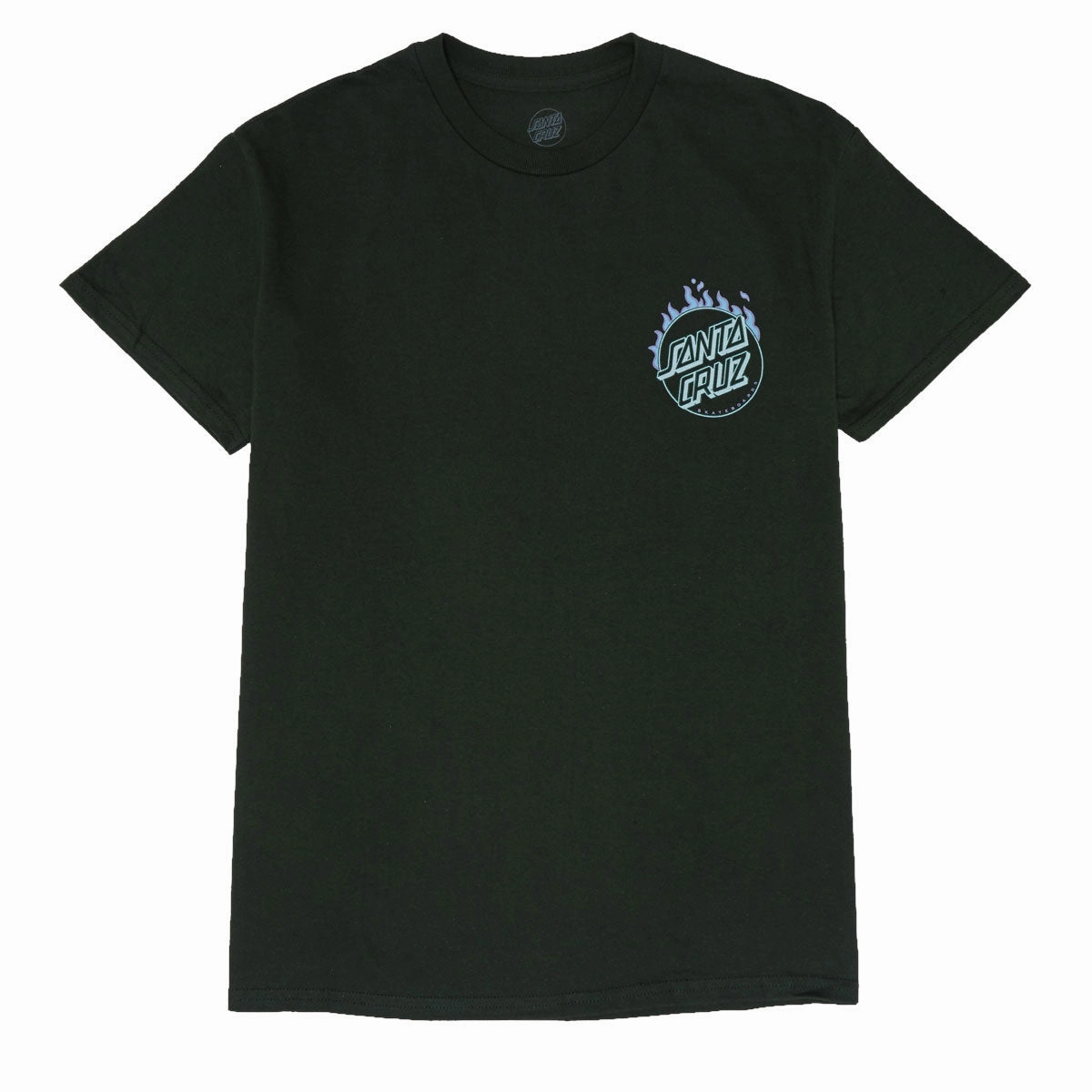 Fit for Any Season Simple Yet Cozy Santa Cruz Burnt Opus Oversized T-Shirt - Forest