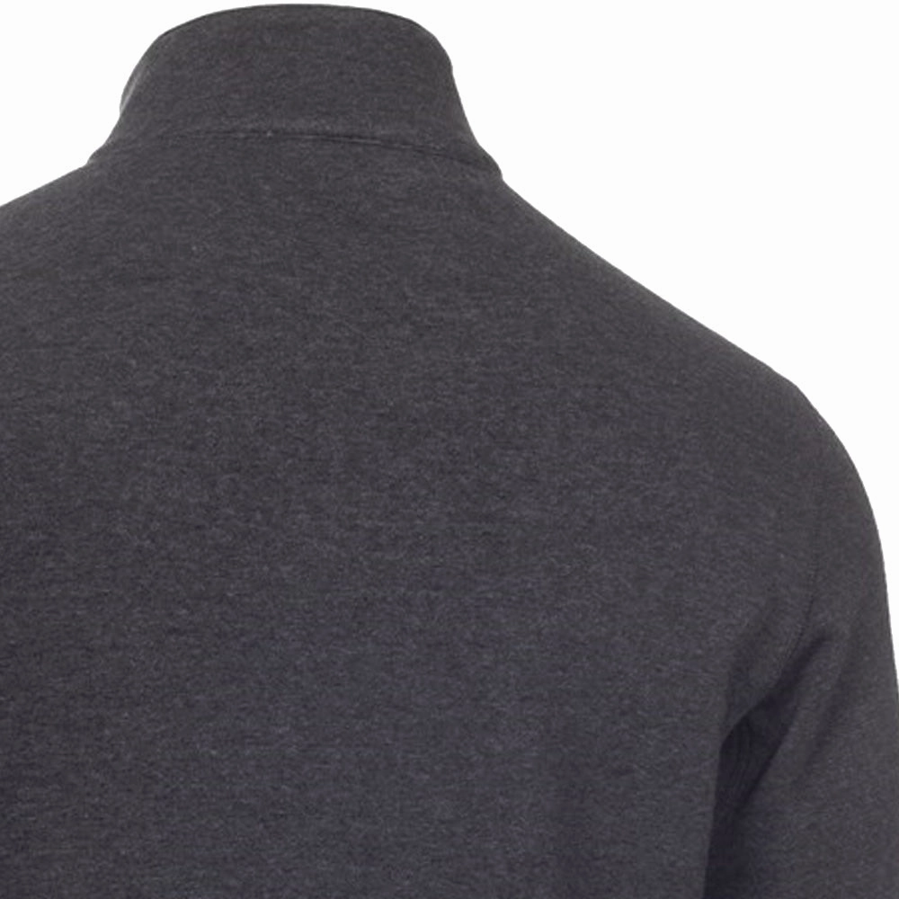 Calvin Klein Columbia Full Zip Sweater - Charcoal Marl formal party Versatile Top