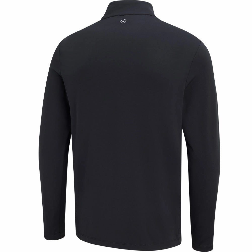 Ping Keeton 1/2 Zip Mid Layer  - Black/Pearl Grey Minimal Fashion