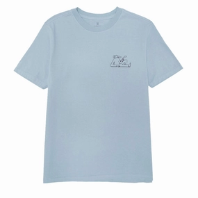 Roark Unhustle T-Shirt - Dusty Blue II Award-winning Everyday apparel