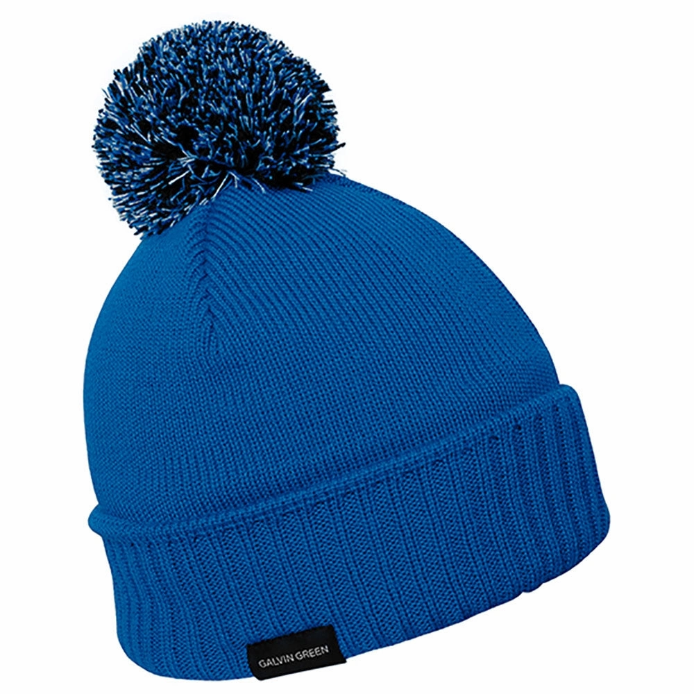 Galvin Green Boo Golf Bobble Hat - Blue Street Style