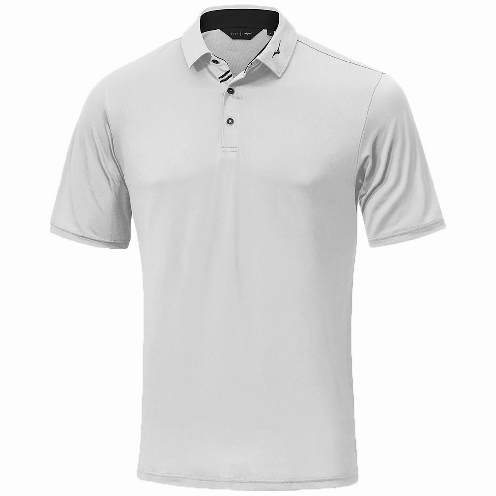 Trendy Fashion Mizuno Move Tech Quick Dry Polo Shirt - White