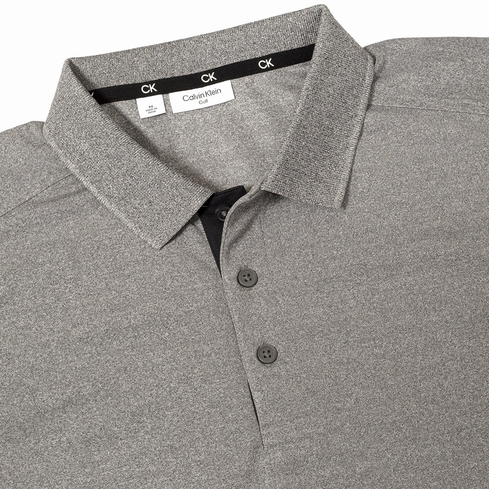 Calvin Klein Club Polo Shirt - Greymarl Casual everyday wear