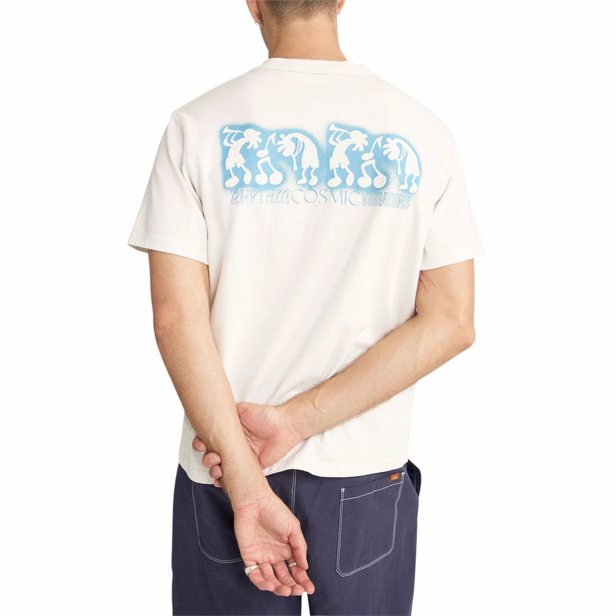 Rhythm Cosmic Dance T-Shirt - Vintage White Chic Look
