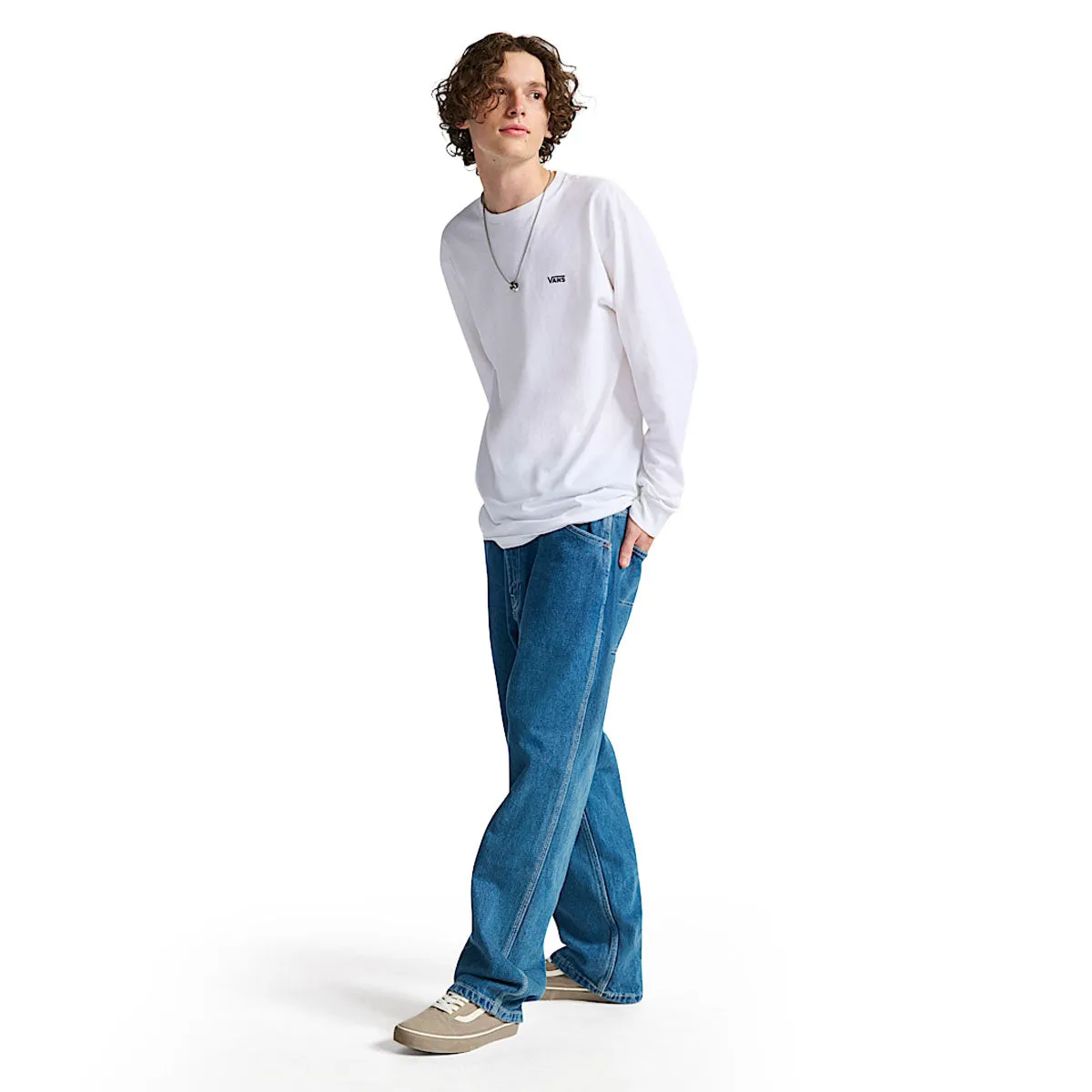 Vans Skate Check 5 Loose Denim Jeans - Vintage Indigo Breathable Motion Moisture Wicking Technology