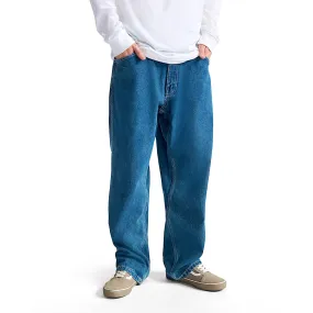 Universal Fit System HighRiseWaist Vans Skate Check 5 Loose Denim Jeans - Vintage Indigo