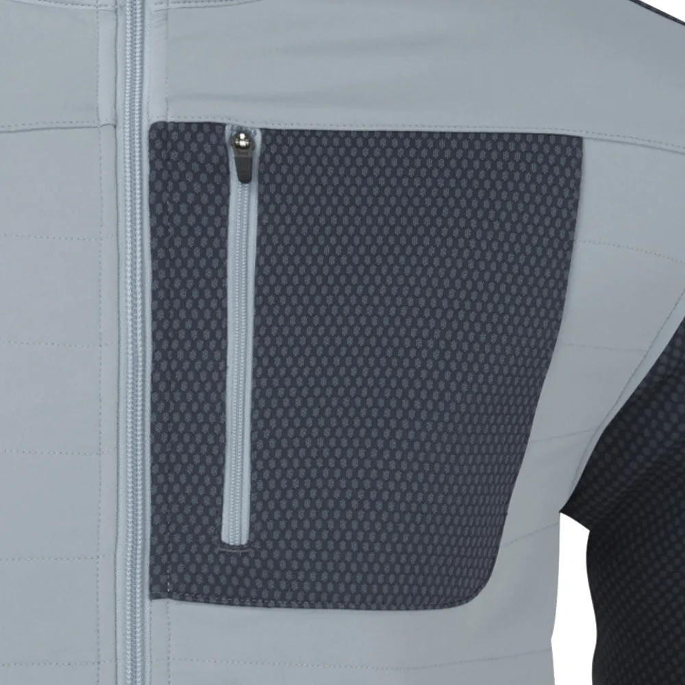 Simple Comfort Reinforced Edging FootJoy ThermoSeries Hybrid Jacket - Charcoal/Grey