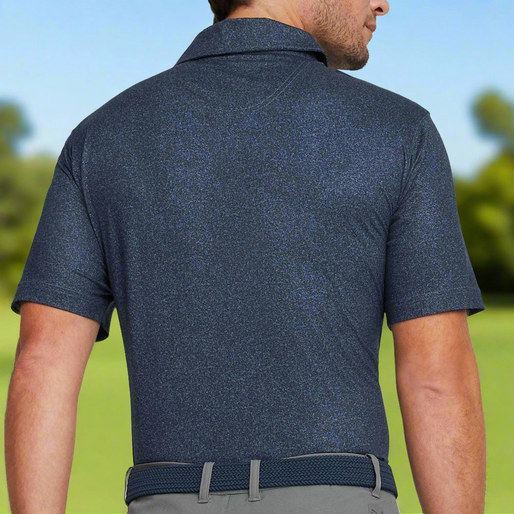 Puma Cloudspun Primary Polo Shirt - Evening Sky Silk combination Fashion Layering
