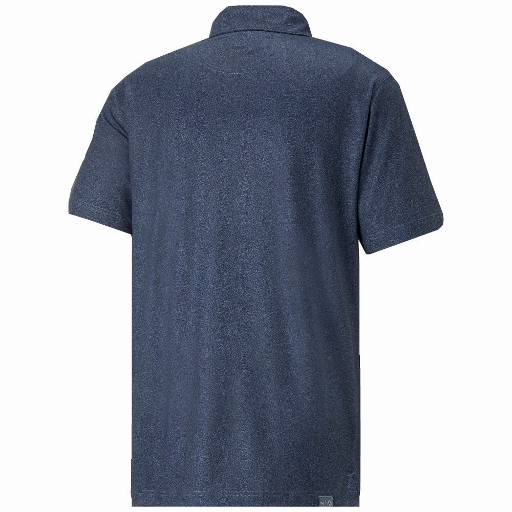 Non Iron Fabric Puma Cloudspun Primary Polo Shirt - Evening Sky