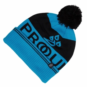Tourist Look All Season ProQuip Logo Bobble Hat - Blue/Black