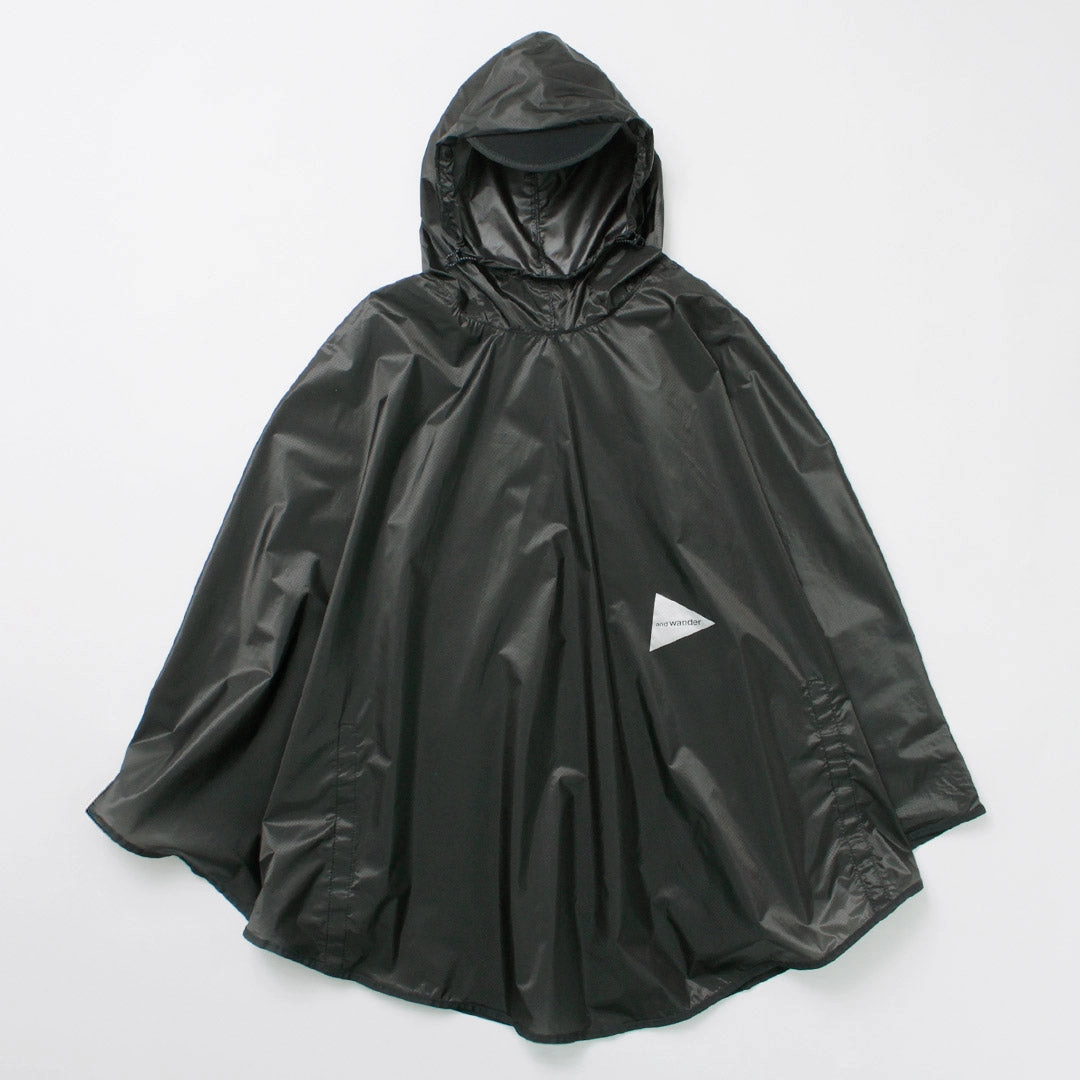 Canvas Make Removable Hood AND WANDER / Sil Poncho