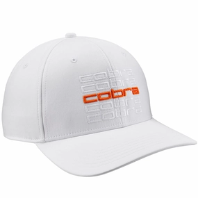 Cobra Repeat Cap - White Glow/Rickie Orange Simple Detail Stylish Touch