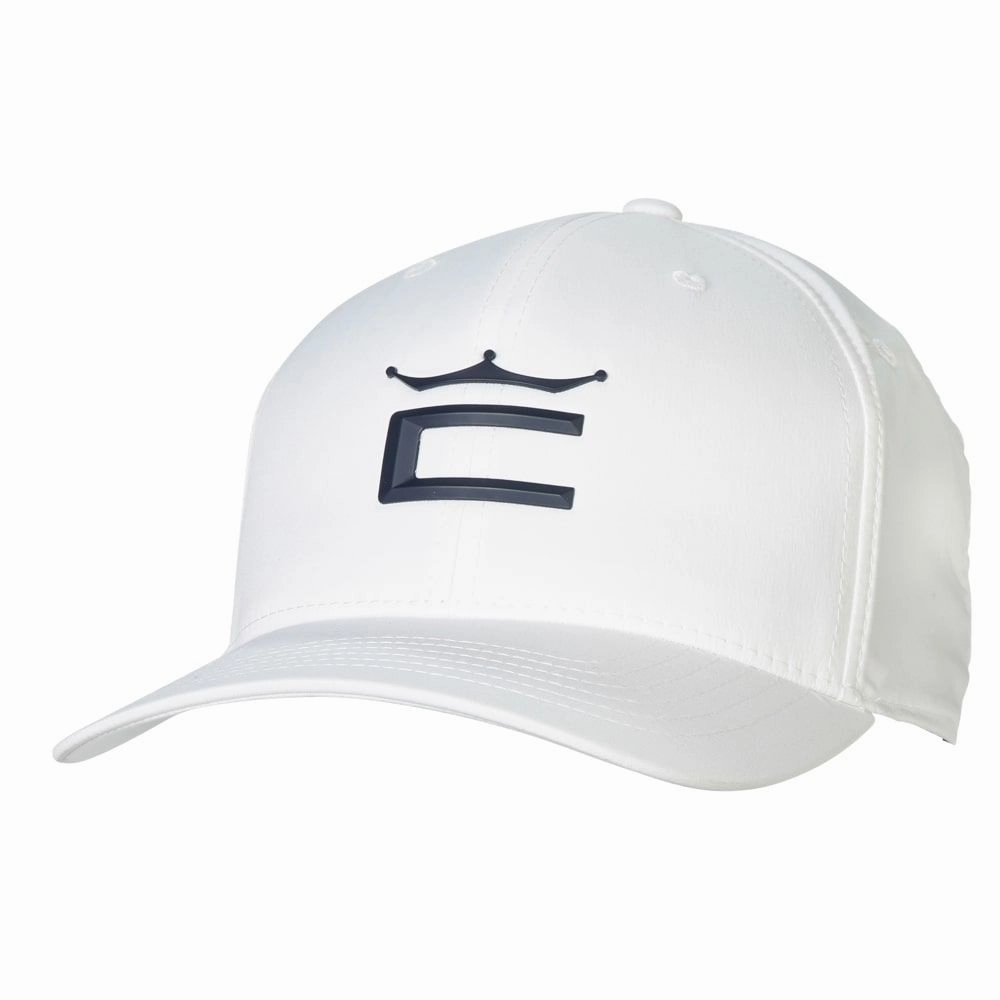 Cobra Tour Crown 110 Snapback Cap - White/Navy Fashion Edit