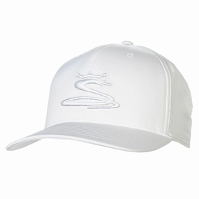 Cobra Tour Snake 110 Cap - White quick dry Performance Wear