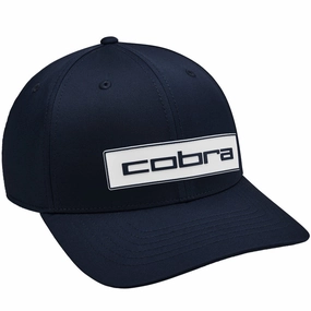 Cobra Tour Tech Cap - Deep Navy/White Protection From Sun