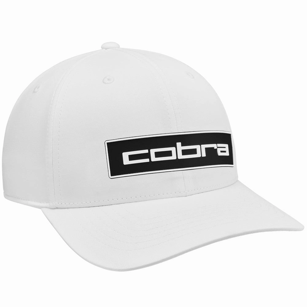 Cobra Tour Tech Cap - White/Black Outdoor Travel