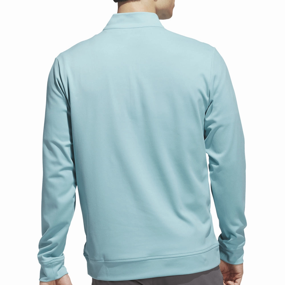 adidas Ultimate365 Classic 1/4 Zip Pullover - Mint Ton All Purpose Layer