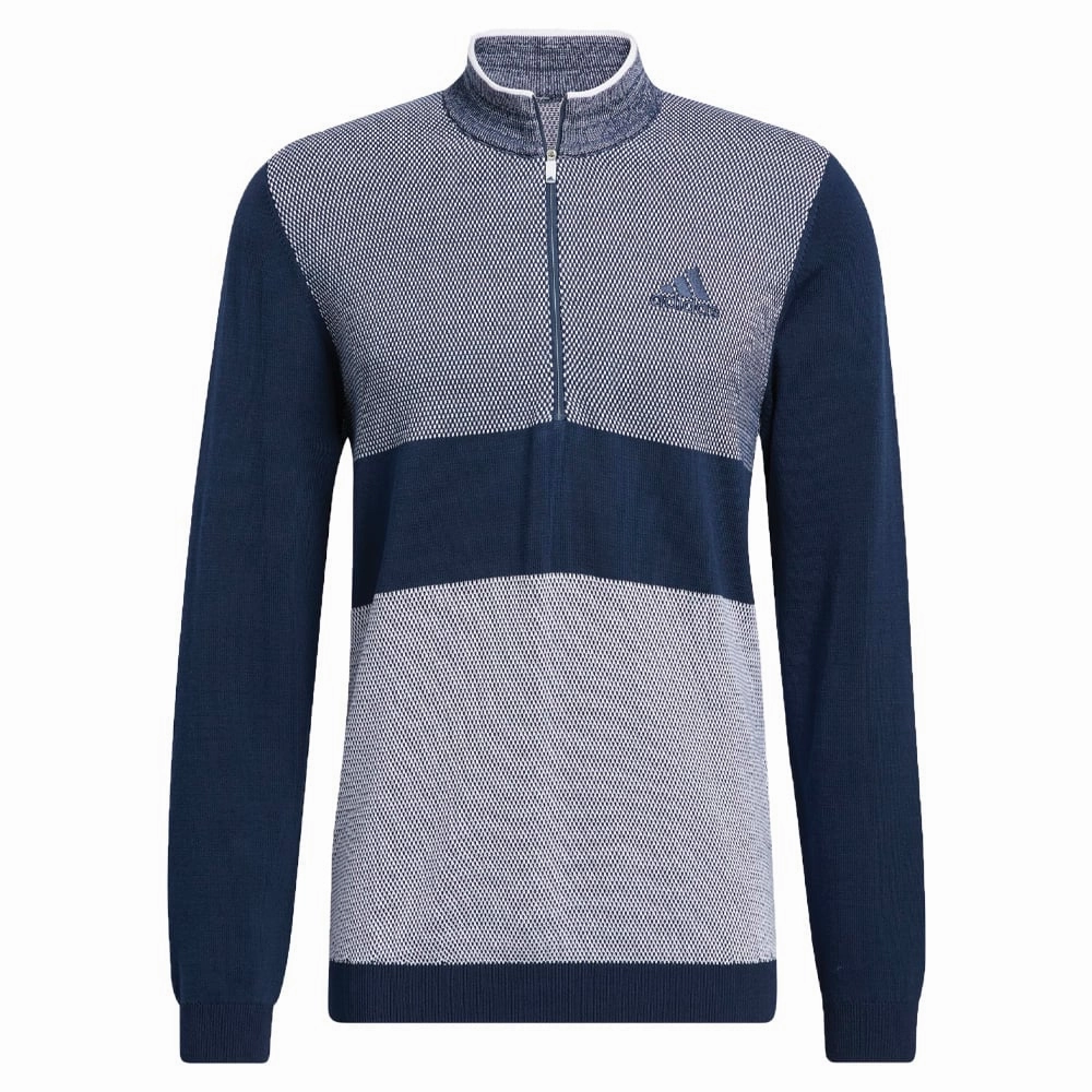 Timeless Layer adidas Sport 1/4 Zip Sweater - Crew Navy