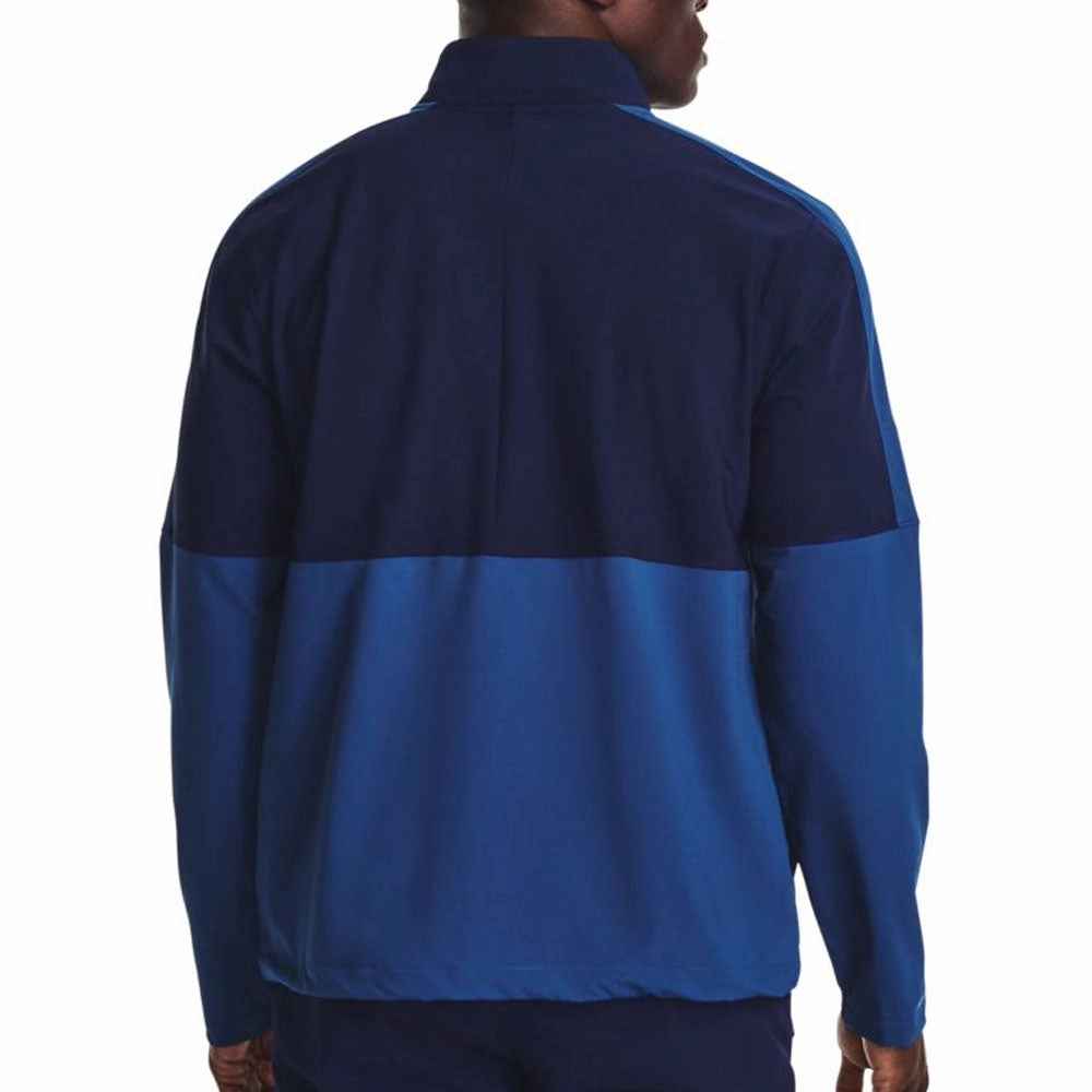 Shiny Finish product camouflage stealth Under Armour Storm Windstrike Full Zip Pullover - Blue Mirage/Midnight Navy
