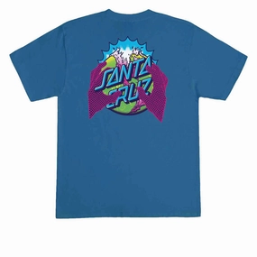 Basic Comfort Cool Fit Santa Cruz Kendall End Of The Dot T-Shirt - Indigo