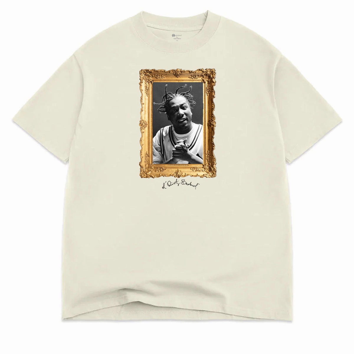 Color Bars x ODB Portrait T-Shirt - Off White mix and match Running Gear