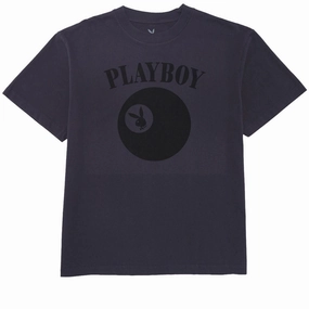 Adaptable Color Bars x Playboy Billiards T-Shirt - Navy