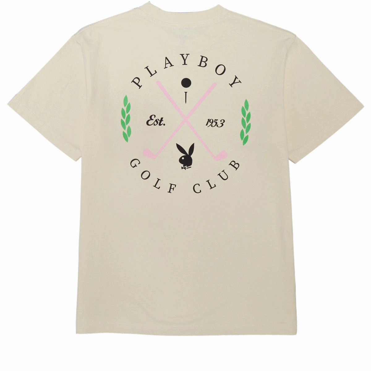 Comfy Casual Color Bars x Playboy Swing T-Shirt - Off White