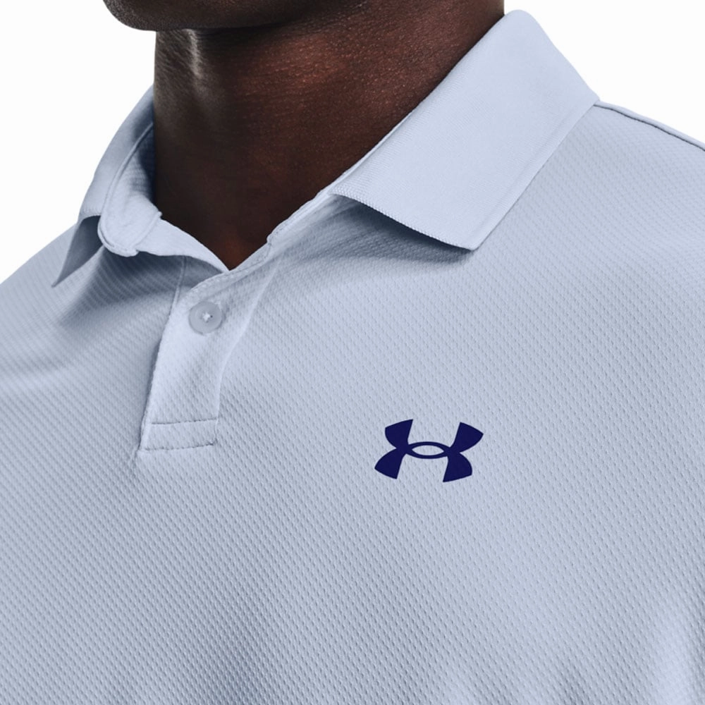Curved Hemline Versatile Option Under Armour Performance Polo Shirt 2.0 - Oxford Blue