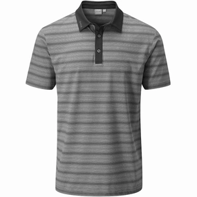 Ping Eugene Polo Shirt - Black Multi Light Fashion black friday