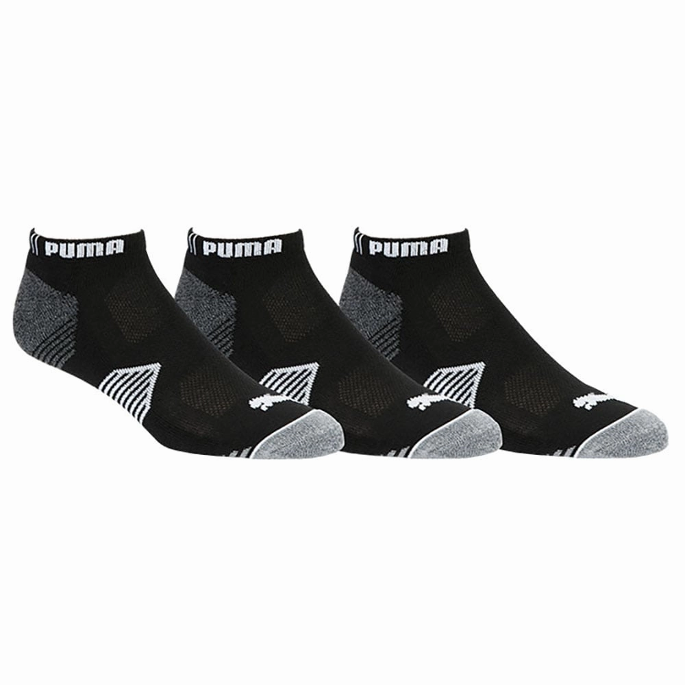 Puma Essential Low Cut Socks (3 Pack) - Black Static clog sandals