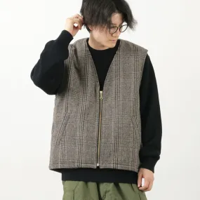 profit Special SON OF THE CHEESE / Check Wool Vest