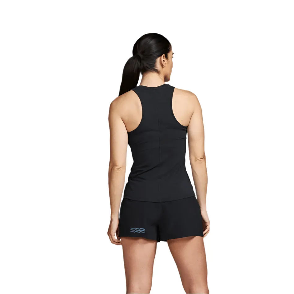 Janji Women's Circa Daily Racerback Tank in Midnight SS25 separation Advantage